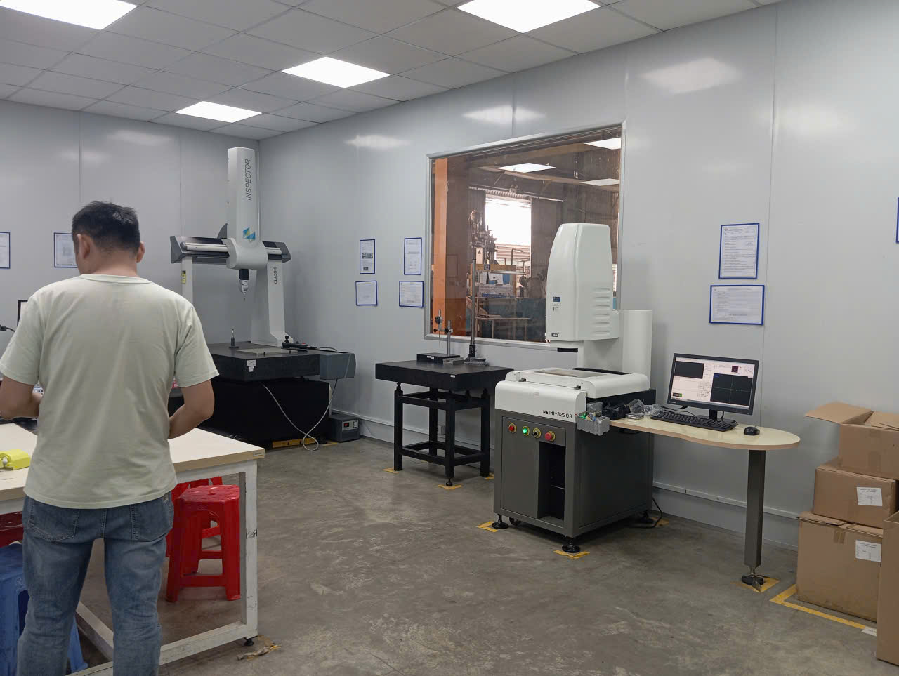 CMM inspector